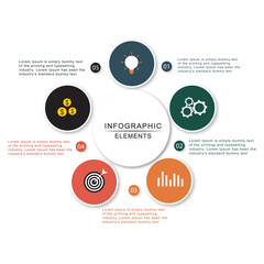 Vector infographic design