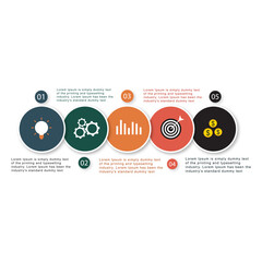 Vector infographic design