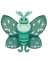Moth cartoon