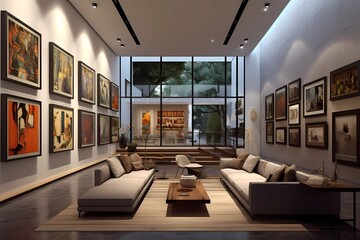 Gallery Living: Where Art And Home Converge