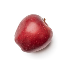 Fresh apple on white