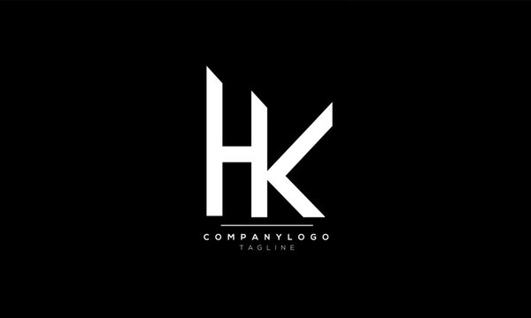 Letter hk logo hi-res stock photography and images - Alamy