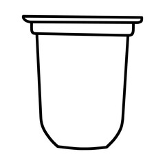 sketch of paper cup