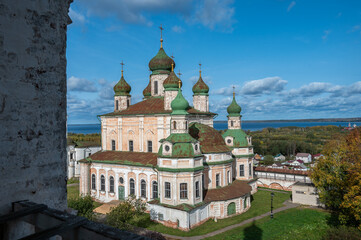 Fototapeta na wymiar Assumption Cathedral. Goritsky Assumption Monastery. Pereslavl-Zalessky, Russia.