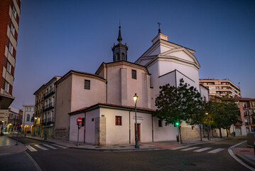 Fototapeta na wymiar Valladolid ciudad histórica y monumental de la antigua europa
