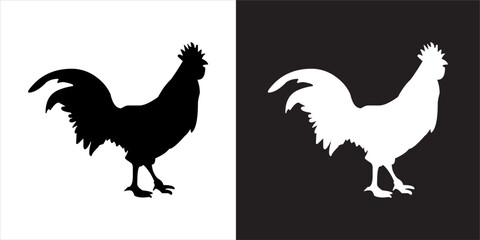 Fototapeta na wymiar Illustration vector graphics of cock icon