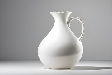 Elegance in Simplicity The White Vase - Generative AI Edition





