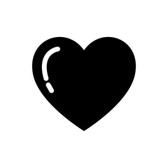 Minimal Heart Element Line Art