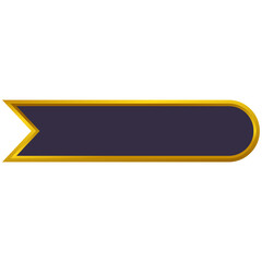 Button Golden Luxury