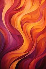 Incredible abstract background of multicolored waves that appear like fabrics moving with the wind - obrazy, fototapety, plakaty