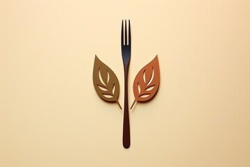 A minimalist and modern restaurant logo - Generative AI