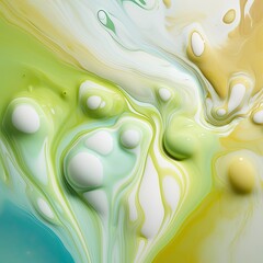 Navigating the Abstract World of Colored Milk Propagation Mixing in Water