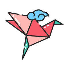 Origami Paper Icon