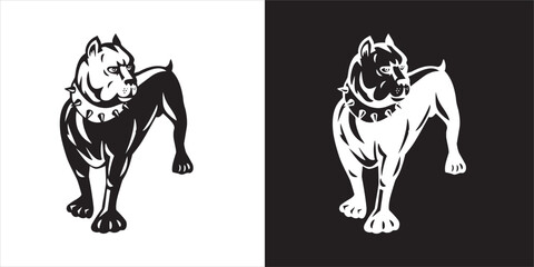  Illustration vector graphics of dog icon
