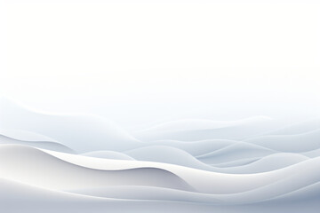 abstract wavy white background - Powered by Adobe