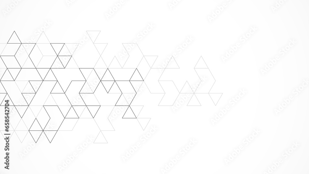 Poster creative idea of modern design with abstract geometric background. minimalistic texture with triangl