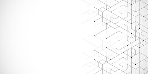 Creative idea of modern design with abstract geometric background. Minimalistic texture with polygonal pattern