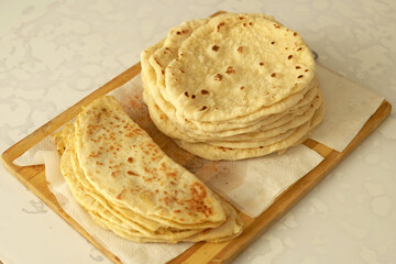 flatbread, Turkish pastries, oily flatbread, unique to the Sorgun district of Yozgat province, Turkey.