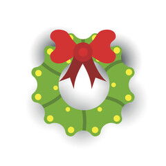 Decorative Garland Flat Design