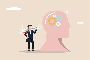 Smart solutions, completing smart ideas, completing work, finding solutions to business problems, improving yourself to be better, smart entrepreneurs improve the contents of the human mind.