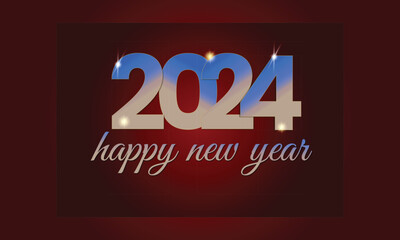 Editable Text effect - Happy new year Light outline glitter effect