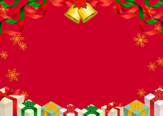 クリスマスの背景イラスト