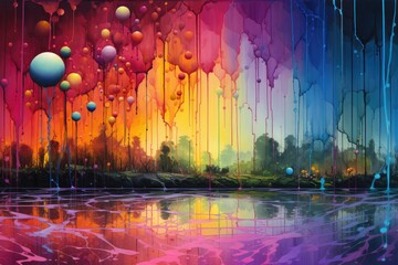Enchanting abstraction using rainbow and rain
