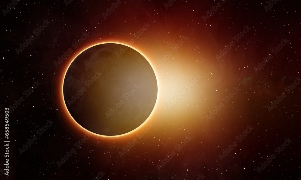 Aufkleber Solar Eclipse 