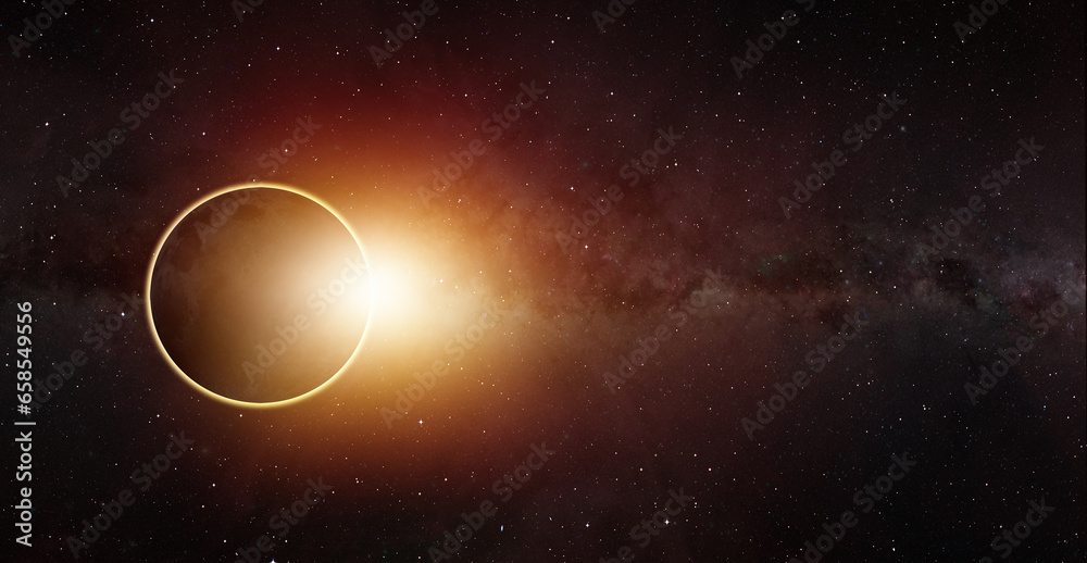 Poster solar eclipse 
