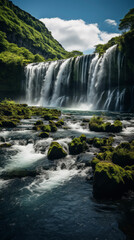 waterfall in the forest