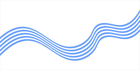 Abstract flowing wave lines. Design element for technology, science, modern concept.vector eps 10
