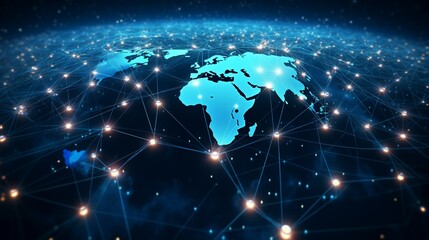 Global Internet Connectivity. Bridging the World through Advanced Communication Technology
