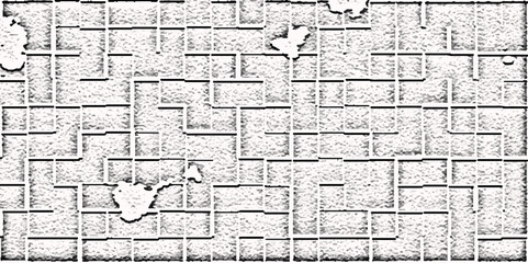 abstract white modern stone wall pattern and background.Granite white stone black walls pattern and seamless background. gunge brick texture vector illustration.