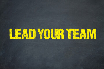 Lead Your Team	