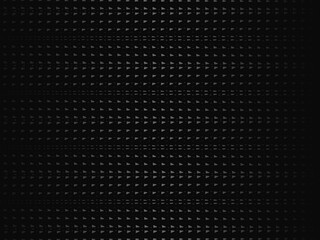 Black metal texture steel background. Perforated metal sheet.