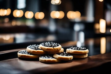 ﻿Take a good look at the Black and White Cookie. There is a good restaurant located at the back of it.. AI Generated