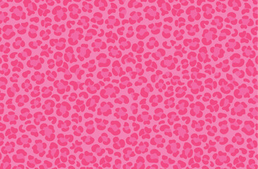 Vector Smart Object21Hot pink leopard pattern with pink  spots seamless design © Dulshan