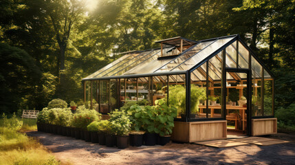 Greenhouse powered by solar energy