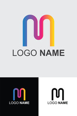 m logo business