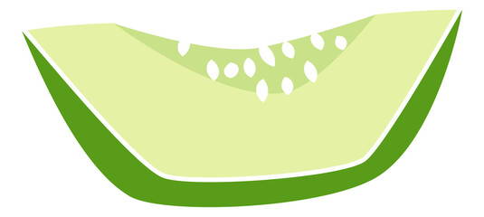 Green guava slice. Fresh tasty fruit snack
