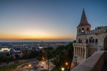 Fototapeta na wymiar Good morning Budapest - Guten Morgen Budapest
