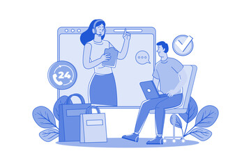 Customer support provides effective solutions for customer