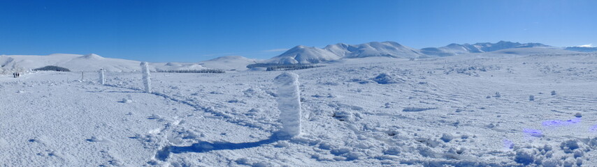 Raquettes au GUERY - Auvergne