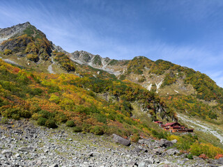 涸沢カールの紅葉シーズン、涸沢カールパノラマルートからの魅力溢れる絶景