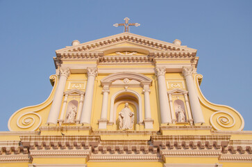 Akbar's Church in Agra, Uttar Pradesh, India.