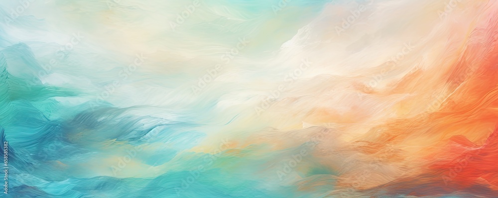 Wall mural design banner abstract background illustration for website header