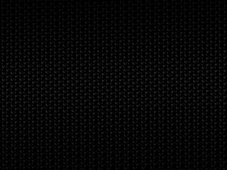 Black metal texture steel background. Perforated metal sheet.