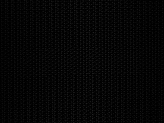 Black metal texture steel background. Perforated metal sheet.