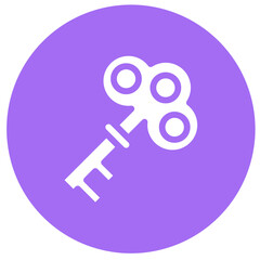 Key Vector Icon Design Illustration
