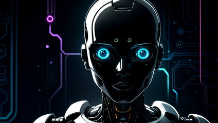 AI robots, technology that is about to change the world. AI generated - 658592182